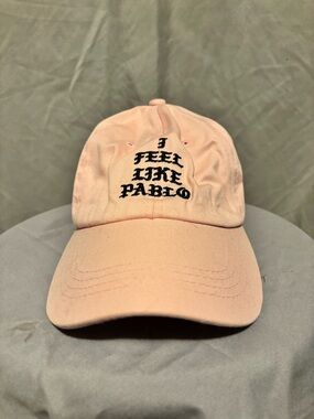 Pink "I Feel Like Pablo" Embroidered Baseball Cap